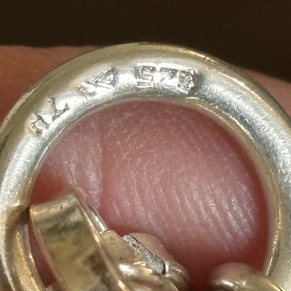 Silpada heart cut out oval chain toggle bracelet sterling silver - Picture 4 of 6